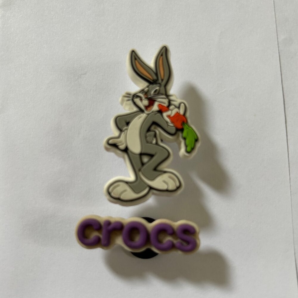 Crocs Bugs Bunny And Logo Shoe Charms